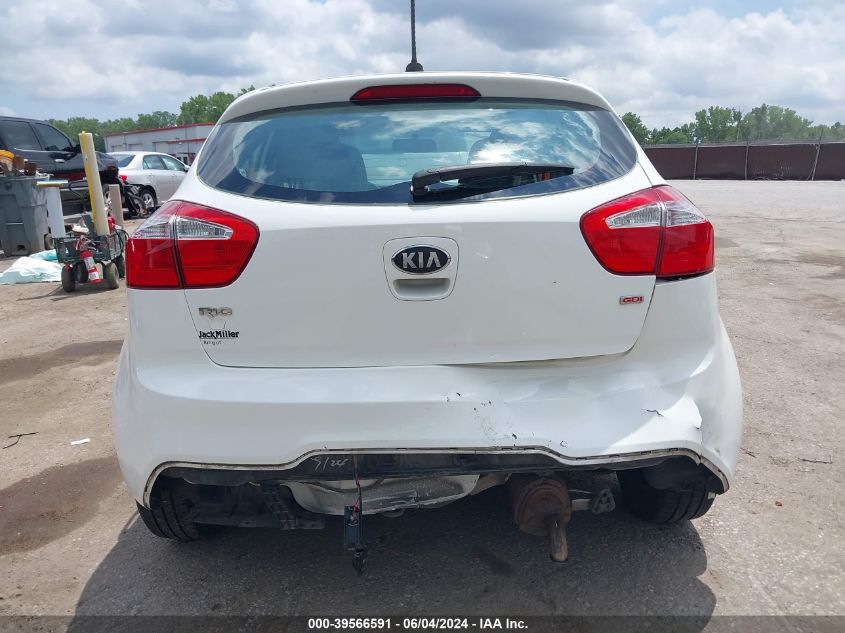 2013 Kia Rio Lx VIN: KNADM5A37D6224314 Lot: 39566591