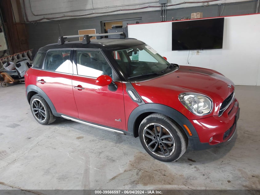 2016 Mini Countryman Cooper S VIN: WMWZC5C58GWU20189 Lot: 39566597