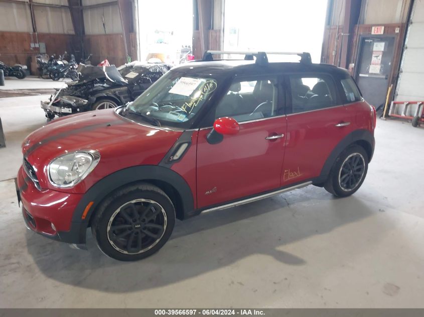 2016 Mini Countryman Cooper S VIN: WMWZC5C58GWU20189 Lot: 39566597