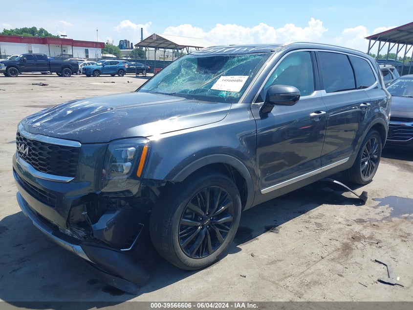 2022 Kia Telluride Sx VIN: 5XYP5DHC8NG233485 Lot: 39566606