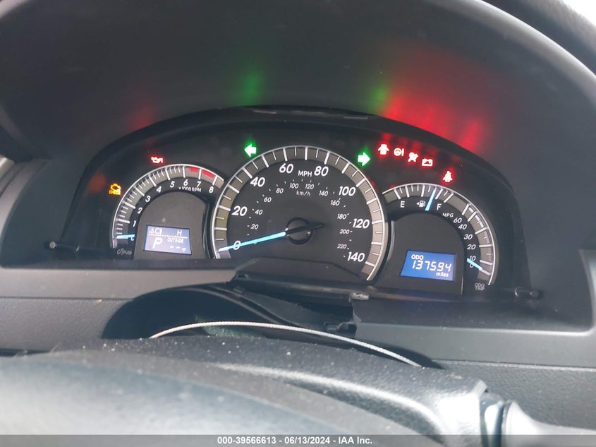 2013 Toyota Camry Se VIN: 4T1BF1FK2DU284134 Lot: 39566613