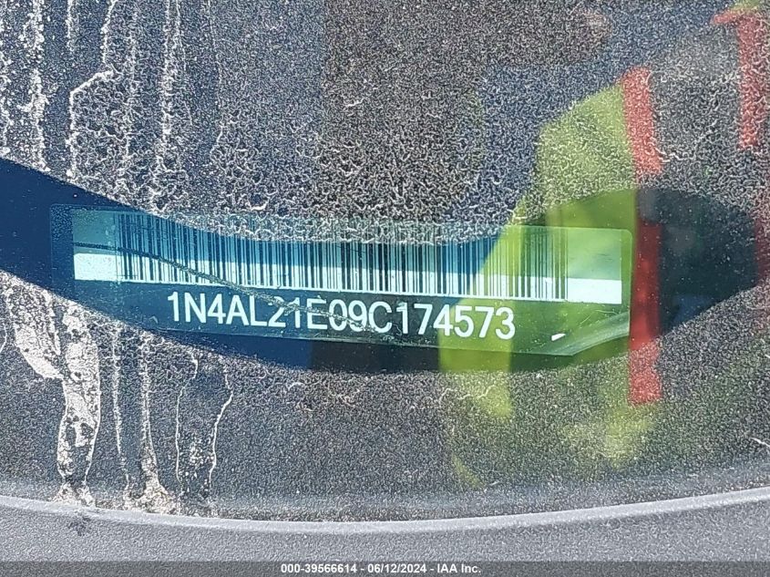 2009 Nissan Altima 2.5 S VIN: 1N4AL21E09C174573 Lot: 39566614