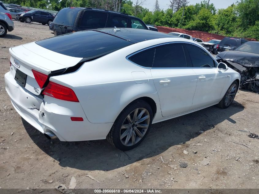 2012 Audi A7 Premium VIN: WAUYGAFC1CN049198 Lot: 39566618