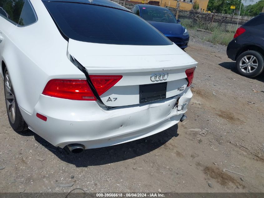 2012 Audi A7 Premium VIN: WAUYGAFC1CN049198 Lot: 39566618