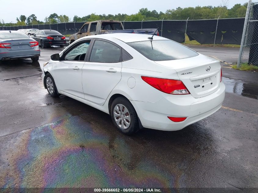 2016 Hyundai Accent Se VIN: KMHCT4AE2GU048877 Lot: 39566652