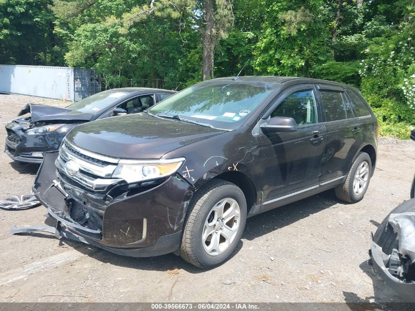 2013 Ford Edge Sel VIN: 2FMDK3JC8DBE30056 Lot: 39566673