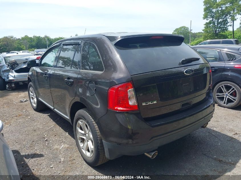 2013 Ford Edge Sel VIN: 2FMDK3JC8DBE30056 Lot: 39566673