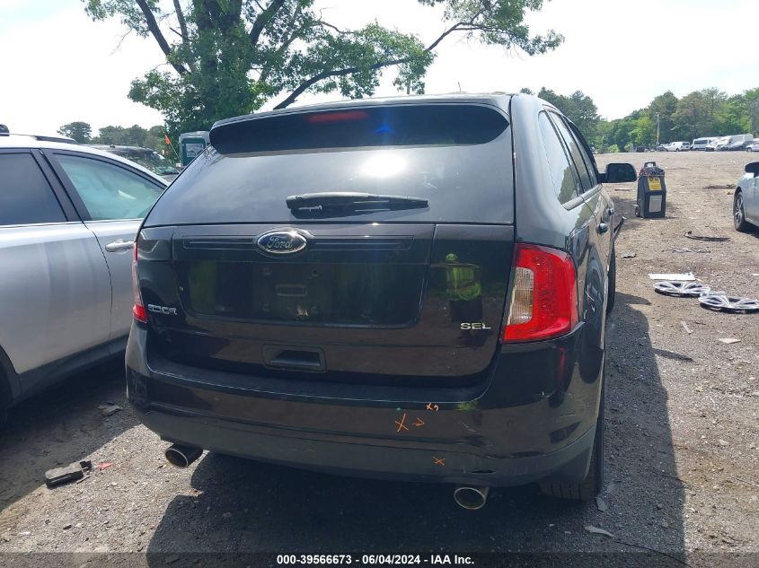 2013 FORD EDGE SEL - 2FMDK3JC8DBE30056