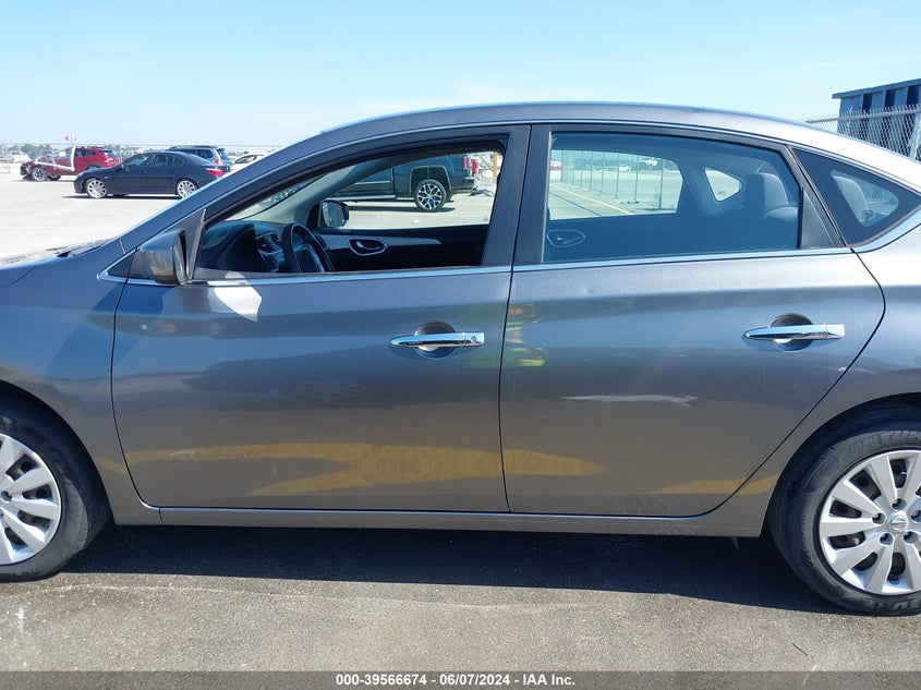 2015 Nissan Sentra S VIN: 3N1AB7AP5FY332102 Lot: 39566674