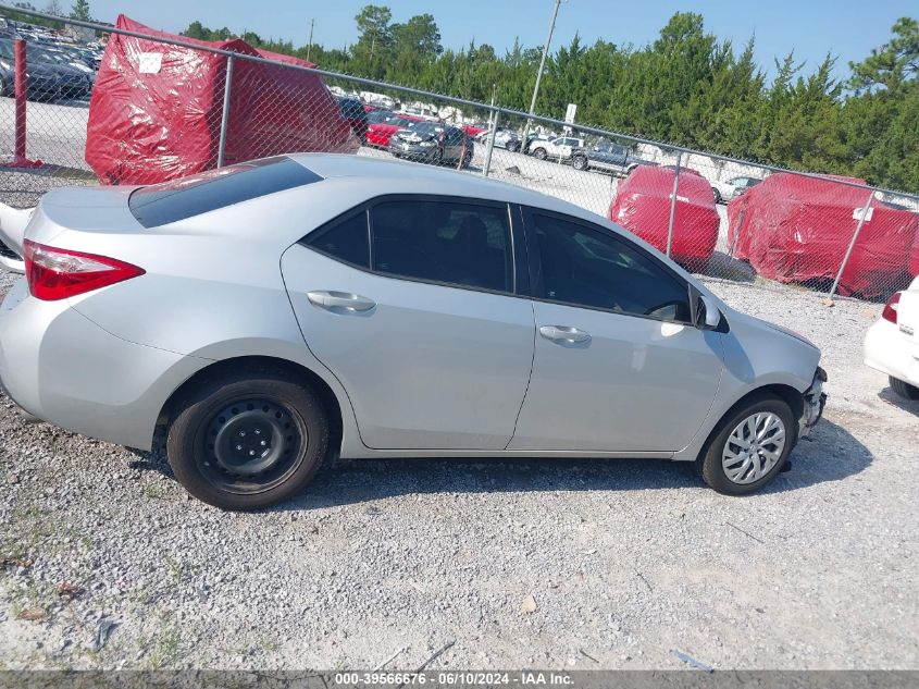 2017 Toyota Corolla Le VIN: 5YFBURHE7HP709298 Lot: 39566676