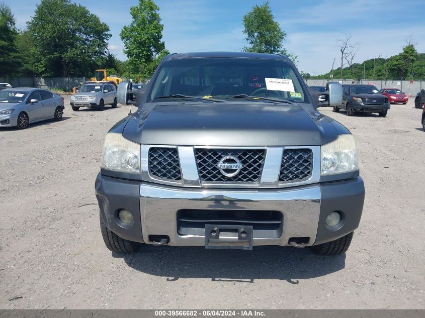 2005 Nissan Titan Le VIN: 1N6AA07B95N559563 Lot: 39566682