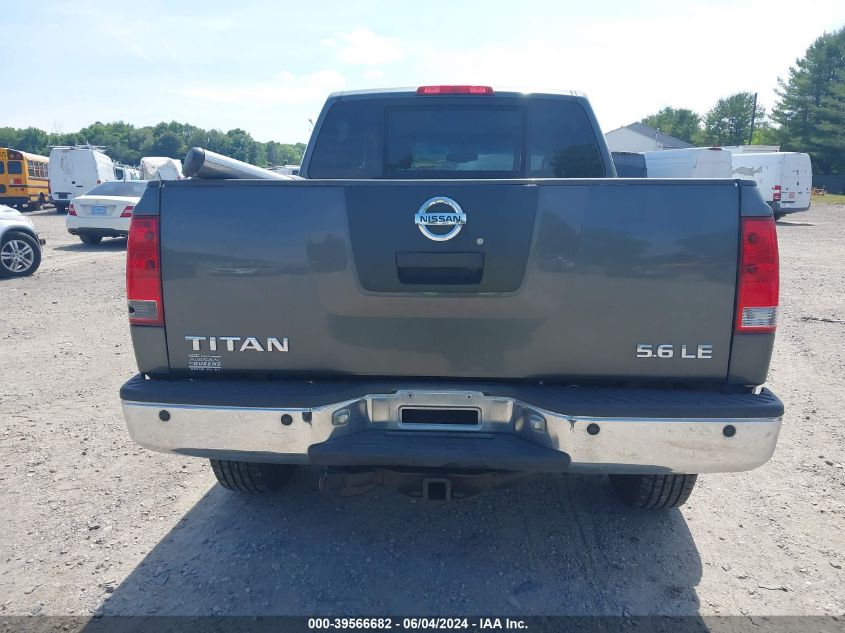 2005 Nissan Titan Le VIN: 1N6AA07B95N559563 Lot: 39566682