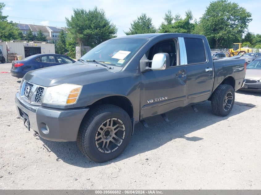 2005 Nissan Titan Le VIN: 1N6AA07B95N559563 Lot: 39566682