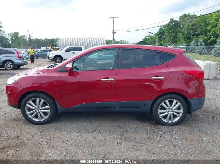 2012 Hyundai Tucson Limited VIN: KM8JUCAC1CU542901 Lot: 39566695