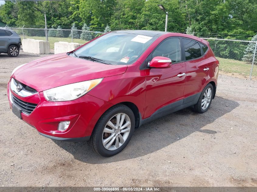 KM8JUCAC1CU542901 2012 Hyundai Tucson Limited