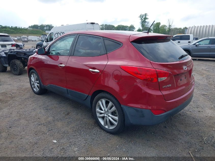 KM8JUCAC1CU542901 2012 Hyundai Tucson Limited