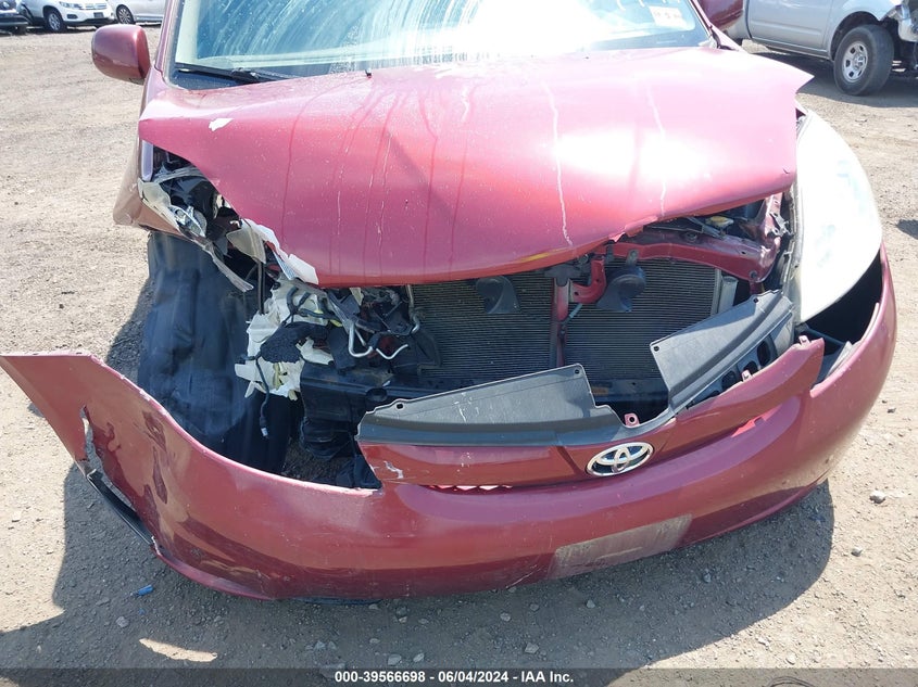 2010 Toyota Sienna Xle VIN: 5TDYK4CC5AS307799 Lot: 39566698