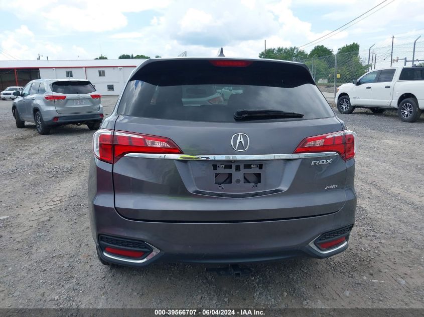 2017 Acura Rdx Acurawatch Plus Package VIN: 5J8TB4H34HL004755 Lot: 39566707