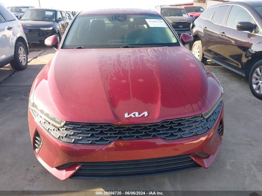 2022 Kia K5 Lxs VIN: 5XXG14J26NG103593 Lot: 39566720