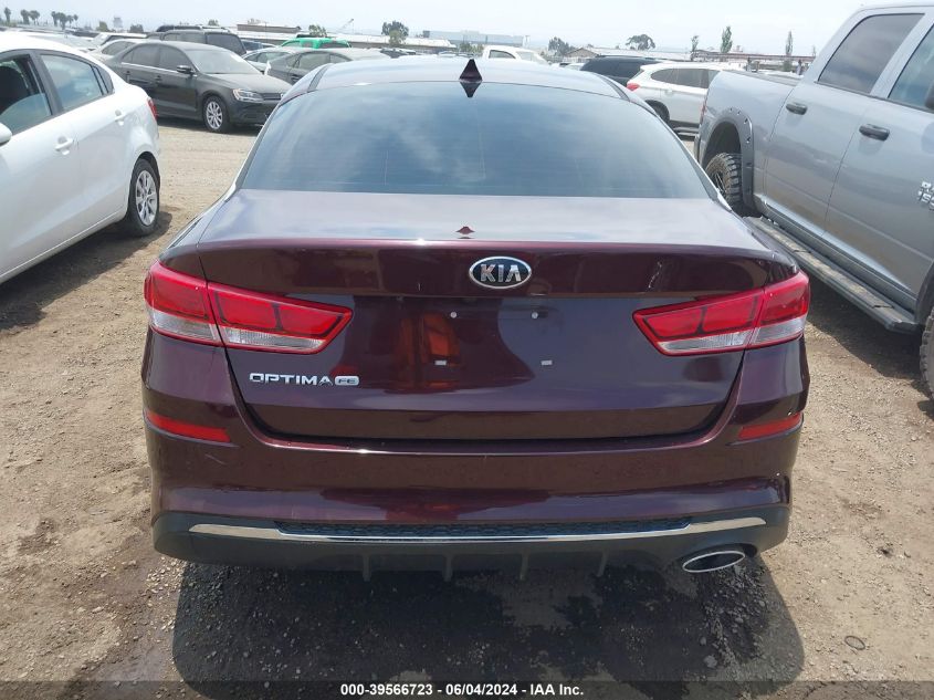 2020 Kia Optima Lx VIN: 5XXGT4L37LG391721 Lot: 39566723