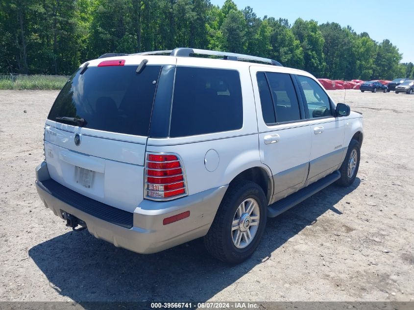 2002 Mercury Mountaineer VIN: 4M2ZU66E42UJ00450 Lot: 39566741