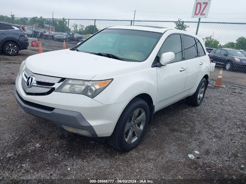 2008 Acura Mdx Sport Package VIN: 2HNYD28858H538725 Lot: 39566777