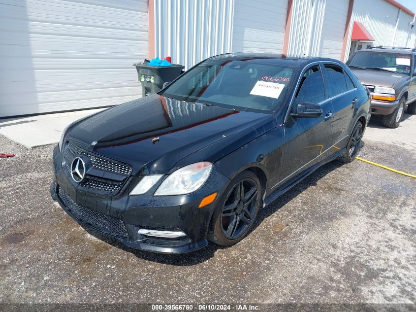 WDDHF9BB4DA760555 2013 Mercedes-Benz E 550 4Matic