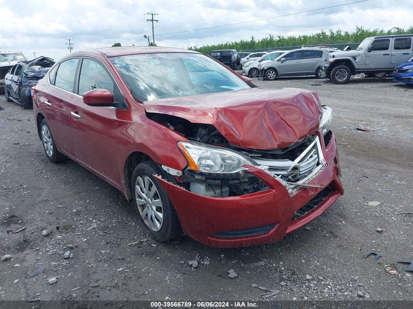 2015 Nissan Sentra Sv VIN: 3N1AB7AP8FY304293 Lot: 39566789