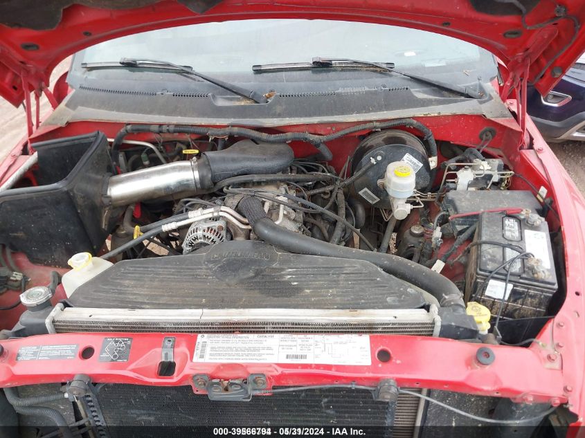 1998 Dodge Ram 1500 St VIN: 1B7HF13Z7WJ141023 Lot: 39566794