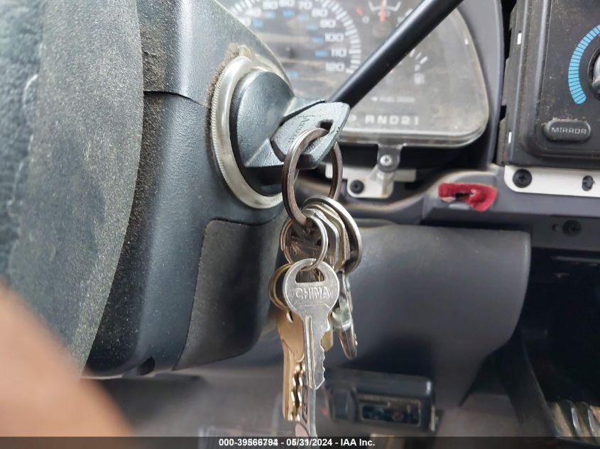 1998 Dodge Ram 1500 St VIN: 1B7HF13Z7WJ141023 Lot: 39566794