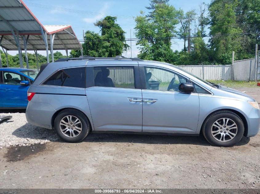 2011 Honda Odyssey Ex-L VIN: 5FNRL5H65BB101544 Lot: 39566793