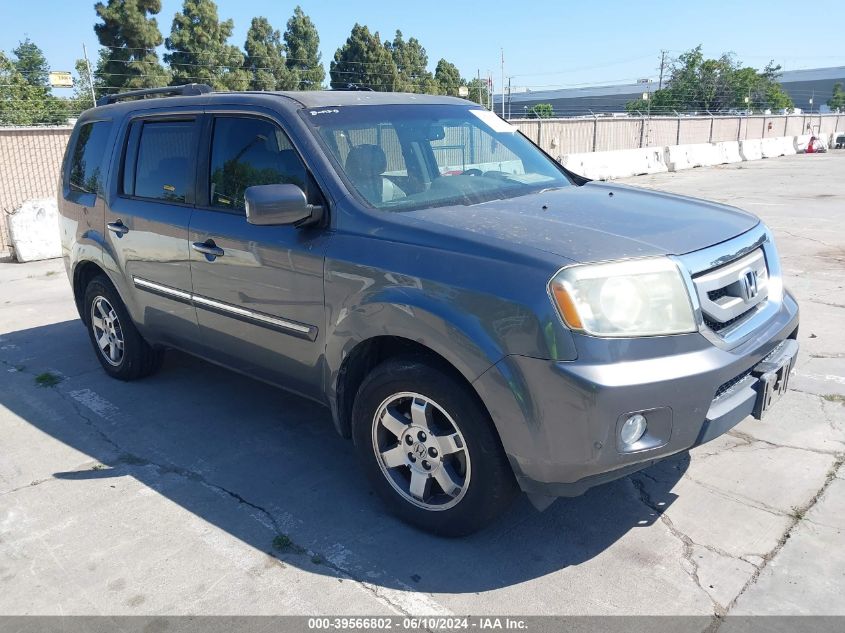 2011 Honda Pilot Touring VIN: 5FNYF3H91BB044888 Lot: 39566802