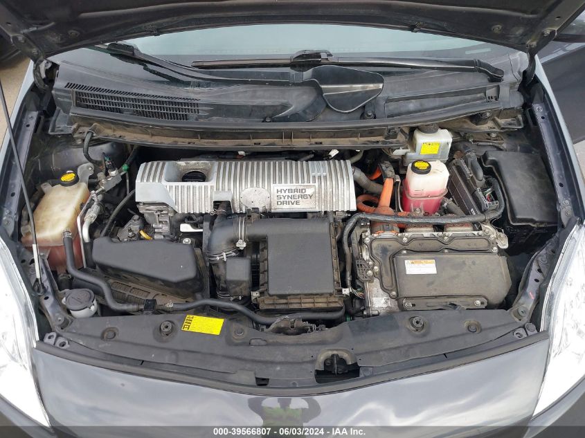 2013 Toyota Prius VIN: JTDKN3DU7D1621809 Lot: 39566807