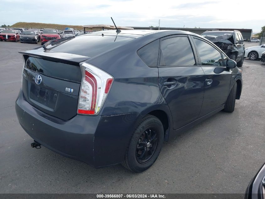 2013 Toyota Prius VIN: JTDKN3DU7D1621809 Lot: 39566807