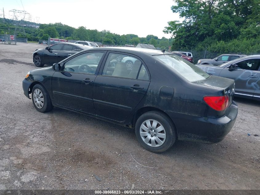 2003 Toyota Corolla Le VIN: JTDBR32E430039767 Lot: 39566823