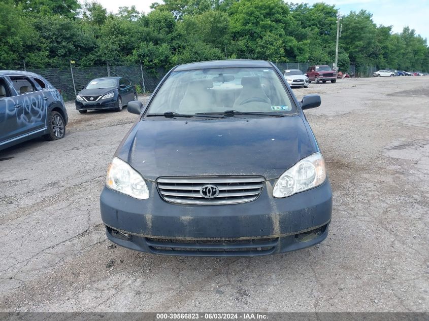 2003 Toyota Corolla Le VIN: JTDBR32E430039767 Lot: 39566823