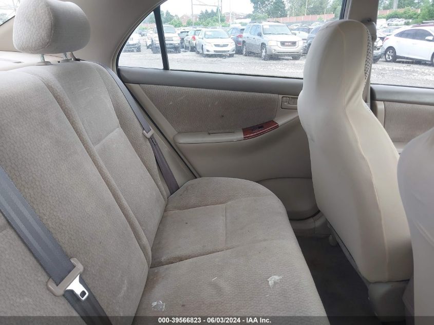 2003 Toyota Corolla Le VIN: JTDBR32E430039767 Lot: 39566823