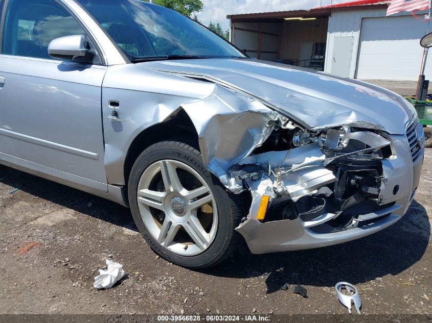 2006 Audi A4 2.0T VIN: WAUDF78E26A227568 Lot: 39566828