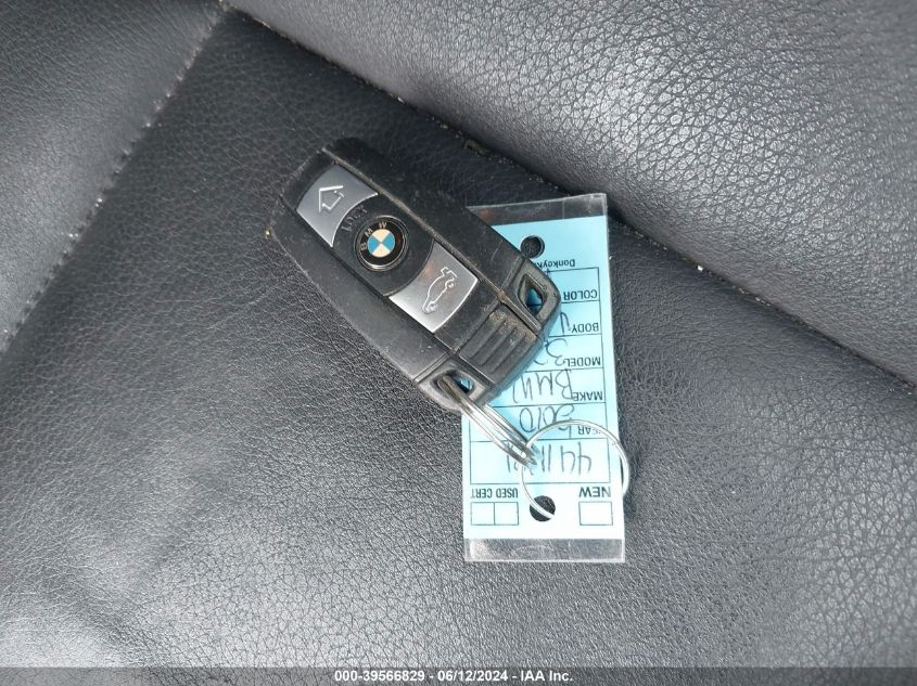 2010 BMW 328I xDrive VIN: WBAPK5C56AA810500 Lot: 39566829