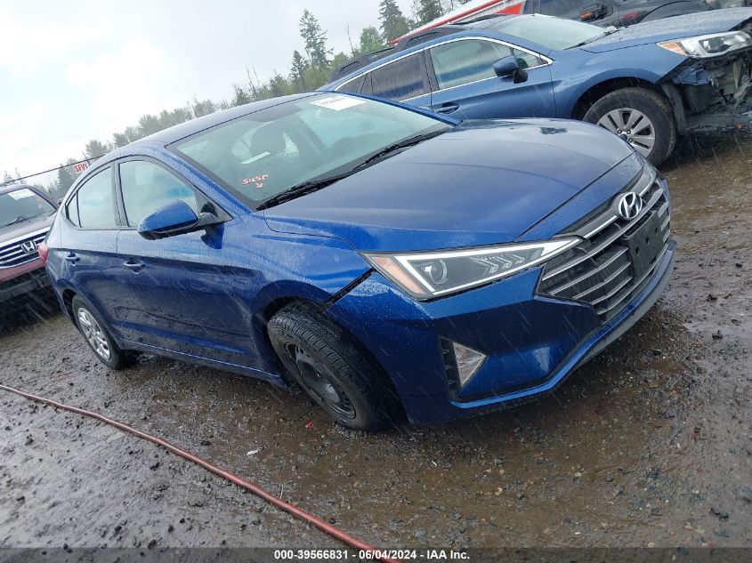 2019 Hyundai Elantra Se VIN: 5NPD74LF7KH453283 Lot: 39566831