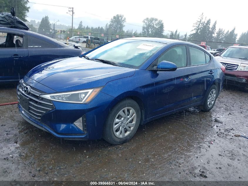 2019 Hyundai Elantra Se VIN: 5NPD74LF7KH453283 Lot: 39566831