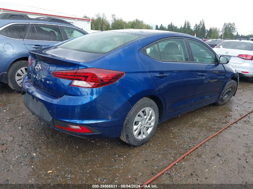 2019 Hyundai Elantra Se VIN: 5NPD74LF7KH453283 Lot: 39566831