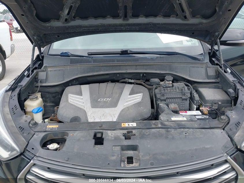 2017 Hyundai Santa Fe Se VIN: KM8SNDHF4HU193926 Lot: 39566834