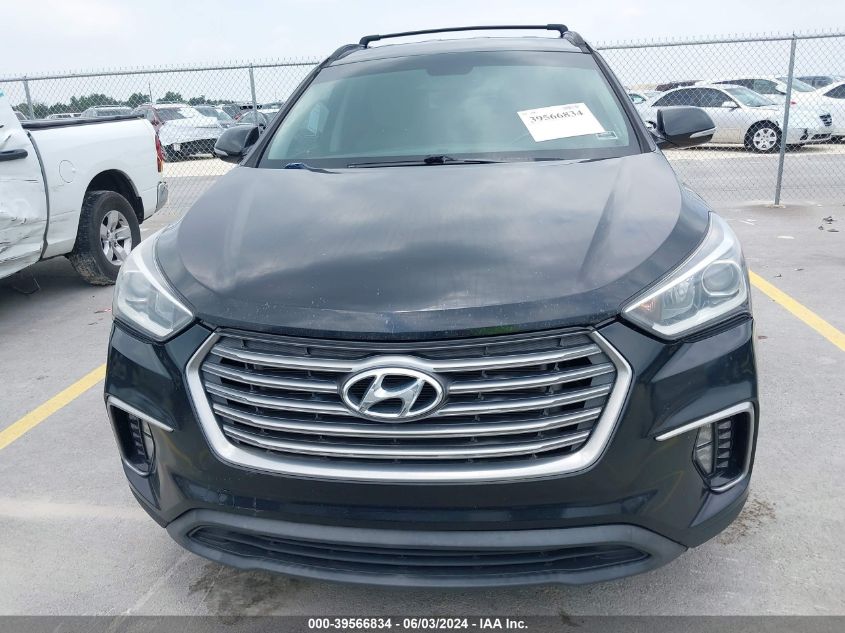 2017 Hyundai Santa Fe Se VIN: KM8SNDHF4HU193926 Lot: 39566834