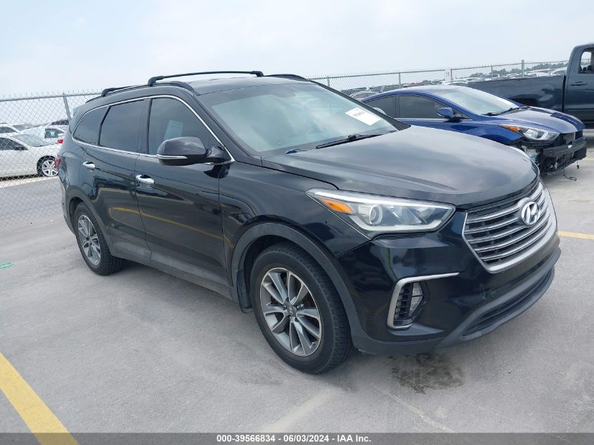 2017 Hyundai Santa Fe Se VIN: KM8SNDHF4HU193926 Lot: 39566834