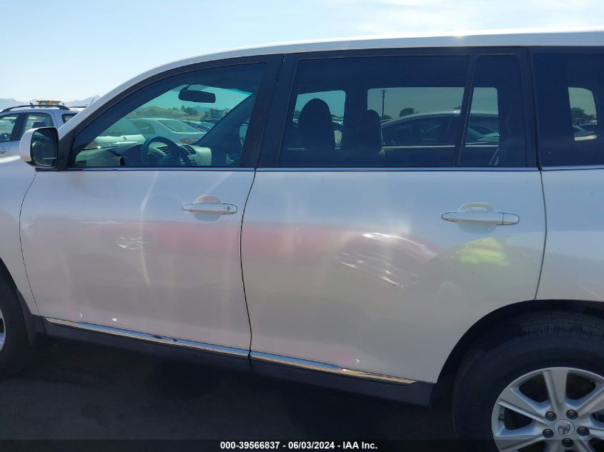 2012 Toyota Highlander VIN: 5TDZA3EH4CS028888 Lot: 39566837