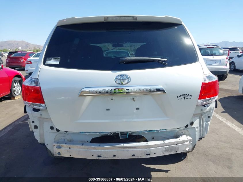 2012 Toyota Highlander VIN: 5TDZA3EH4CS028888 Lot: 39566837