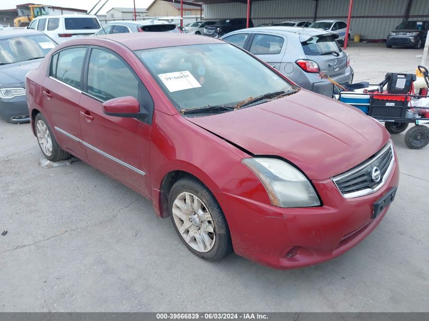 2010 Nissan Sentra 2.0S VIN: 3N1AB6AP6AL632988 Lot: 39566839