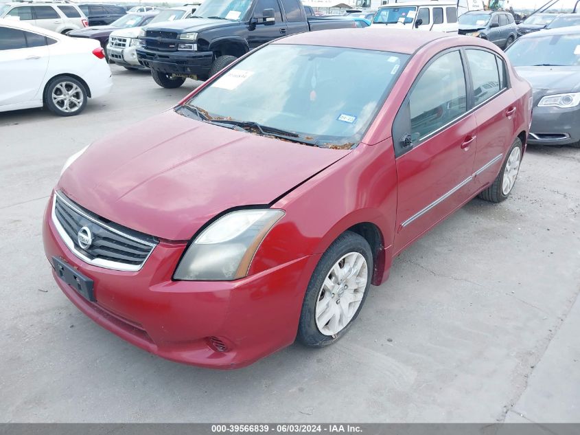 2010 Nissan Sentra 2.0S VIN: 3N1AB6AP6AL632988 Lot: 39566839