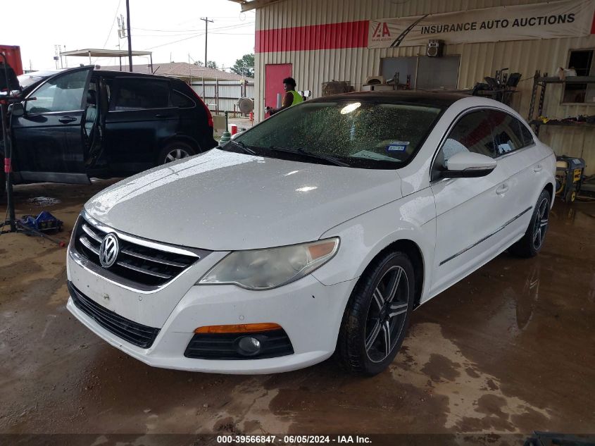 2010 Volkswagen Cc Luxury VIN: WVWHL7AN5AE522415 Lot: 39566847